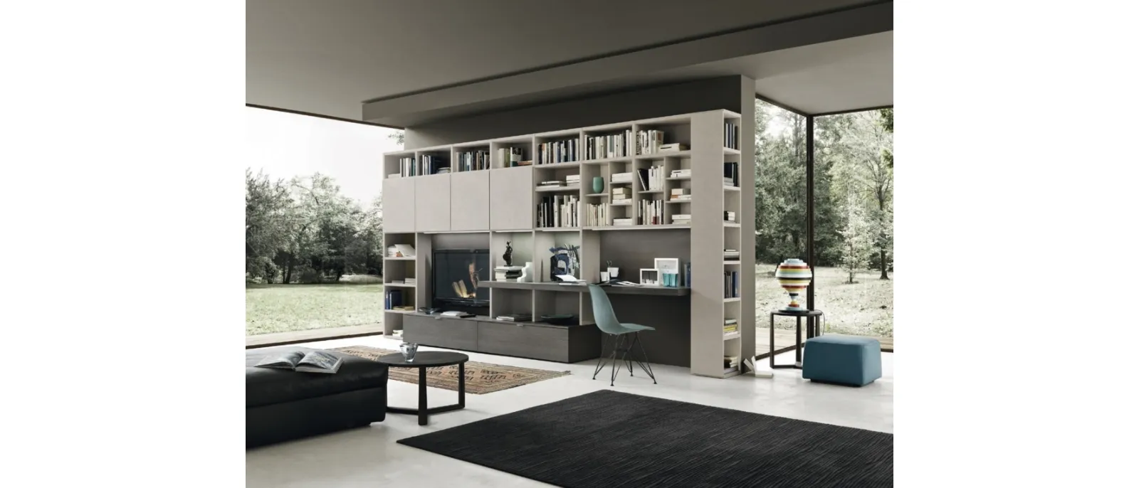 Libreria Modo Comp M6C96 di Sangiacomo