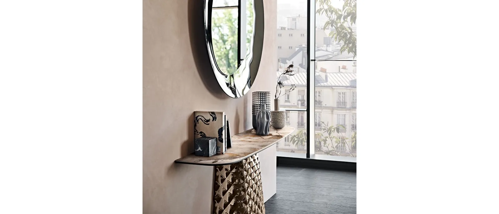 Consolle Atrium Keramik di Cattelan Italia