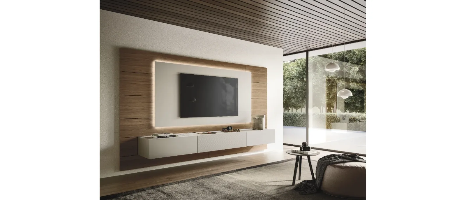 Mobile Porta Tv Pannello Ciak di Sangiacomo