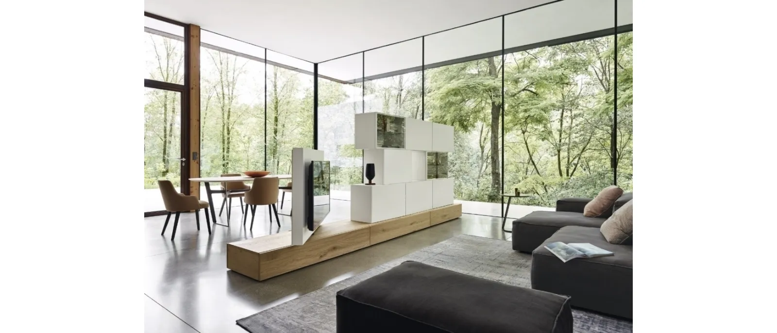 Mobile Porta Tv Tv Units Roto Lampo di Sangiacomo