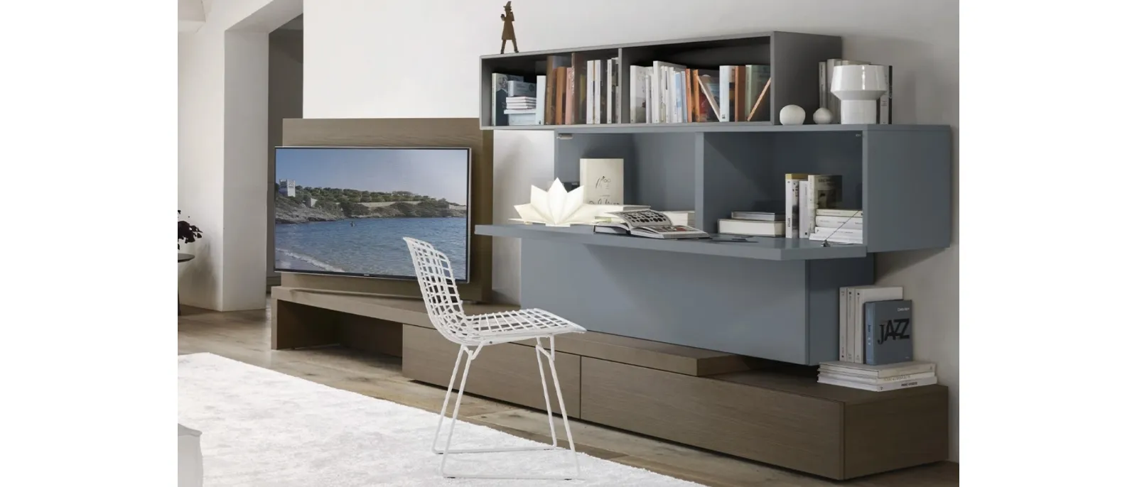 Mobile Porta Tv Vision Lampo di Sangiacomo