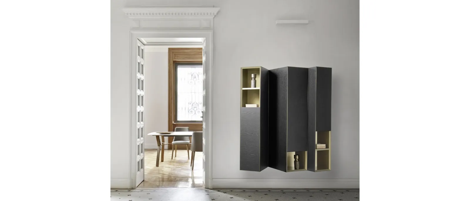 Mobile sospeso Domino Clino in Rovere di Sangiacomo