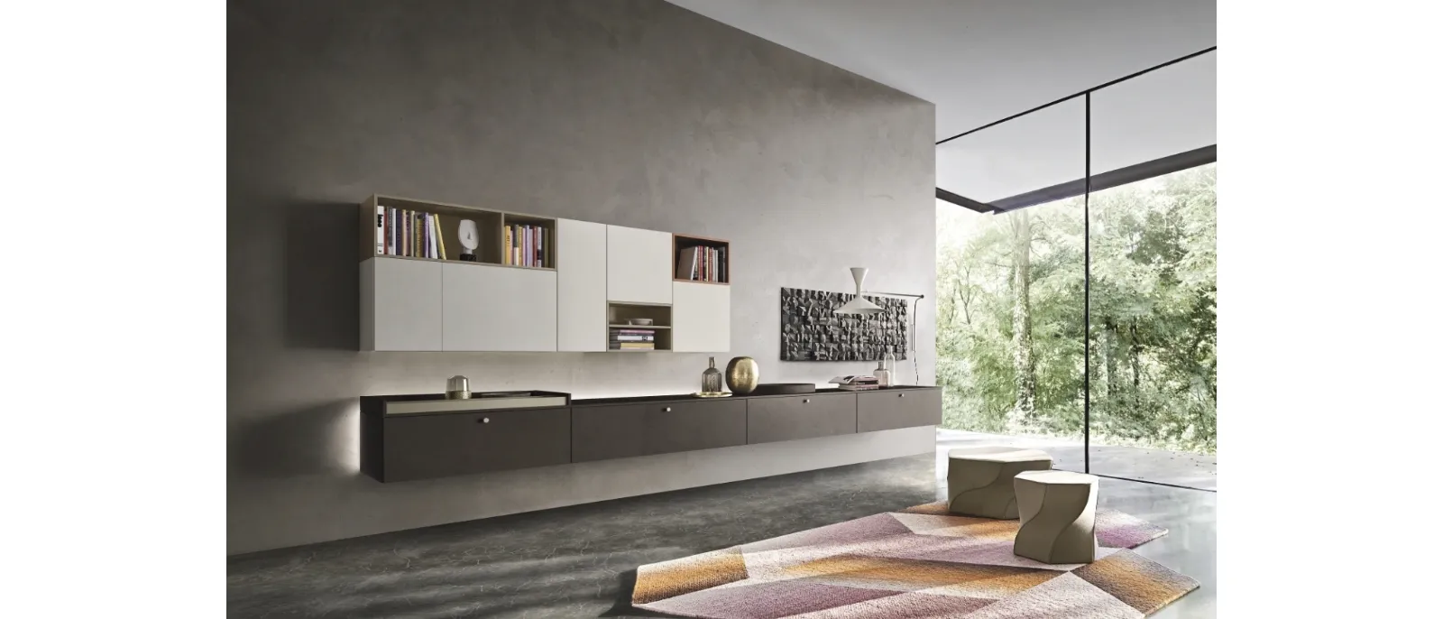 Parete Attrezzata Lampo 005 di Sangiacomo