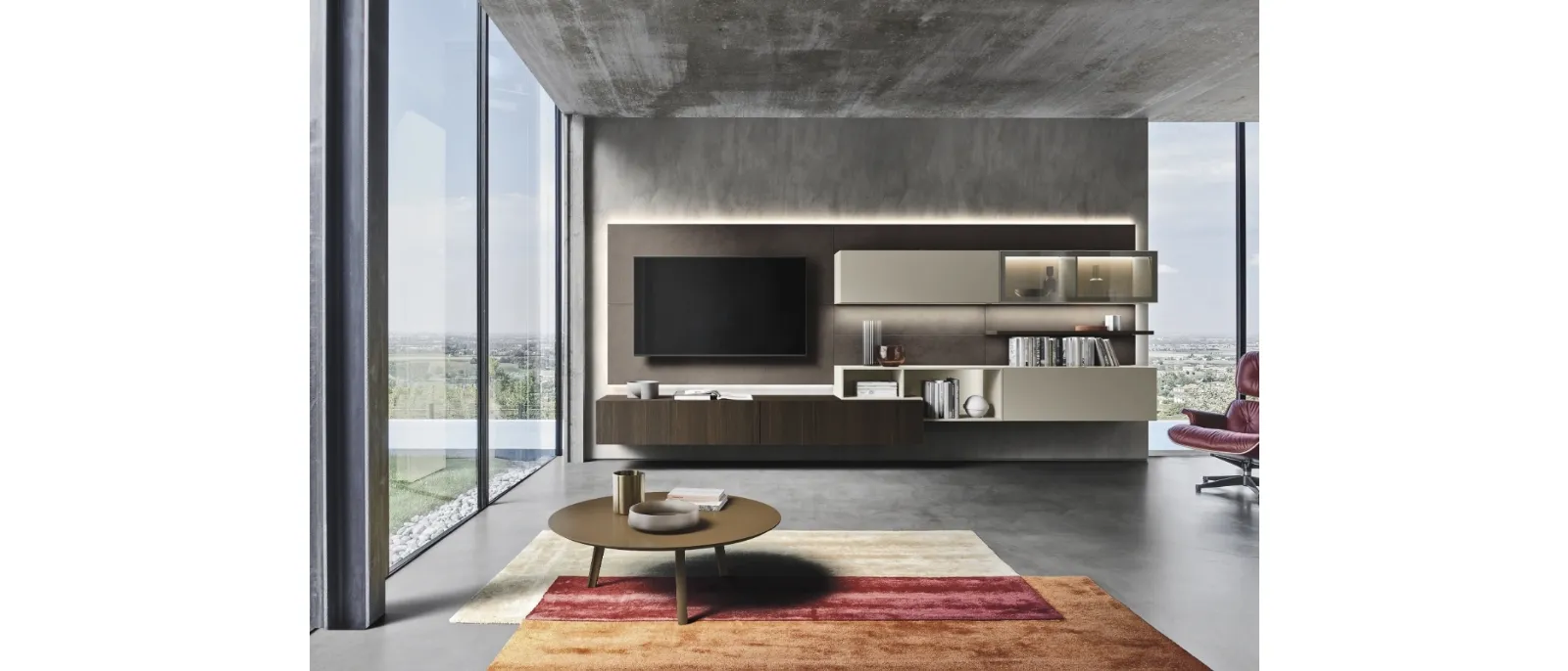 Parete Attrezzata Lampo 030 di Sangiacomo