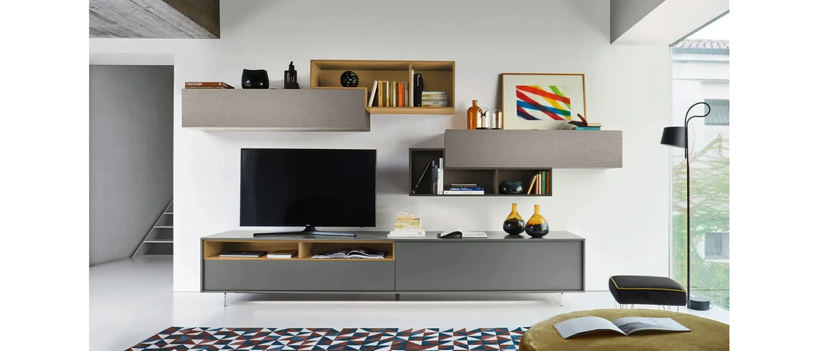 Parete Attrezzata Lampo 042 di Sangiacomo