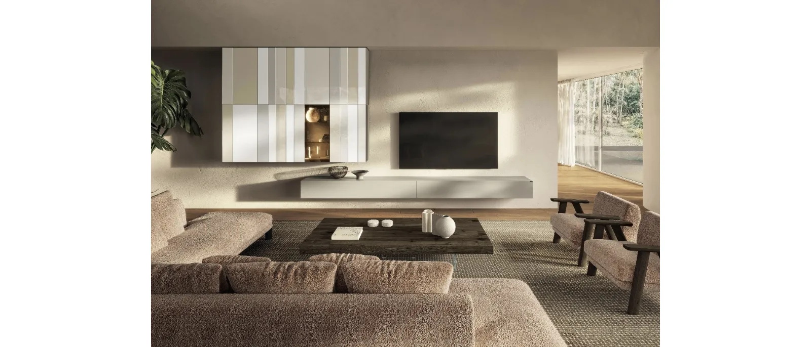 Parete Attrezzata NOW 2917 di Lago