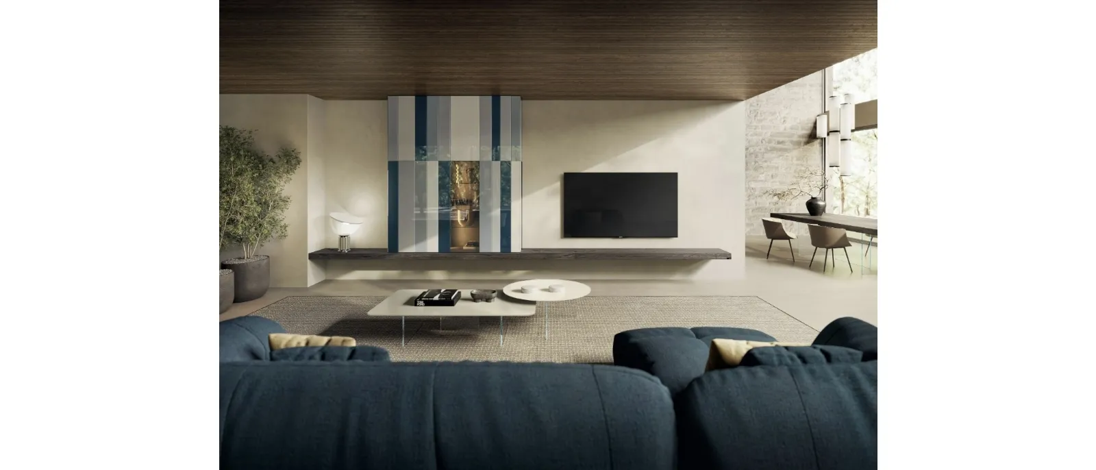 Parete Attrezzata NOW 2919 di Lago