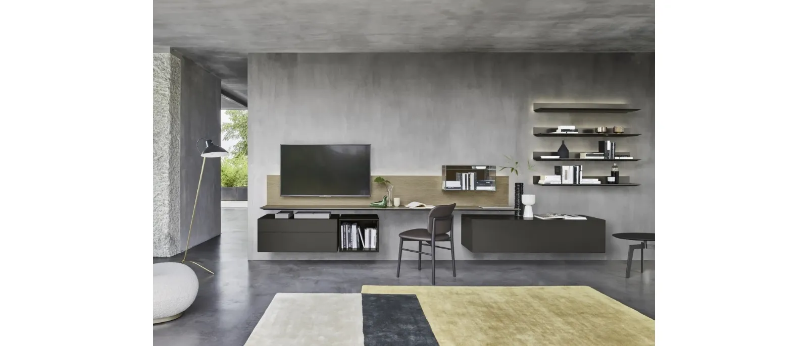 Parete Attrezzata Domino-07 Sangiacomo