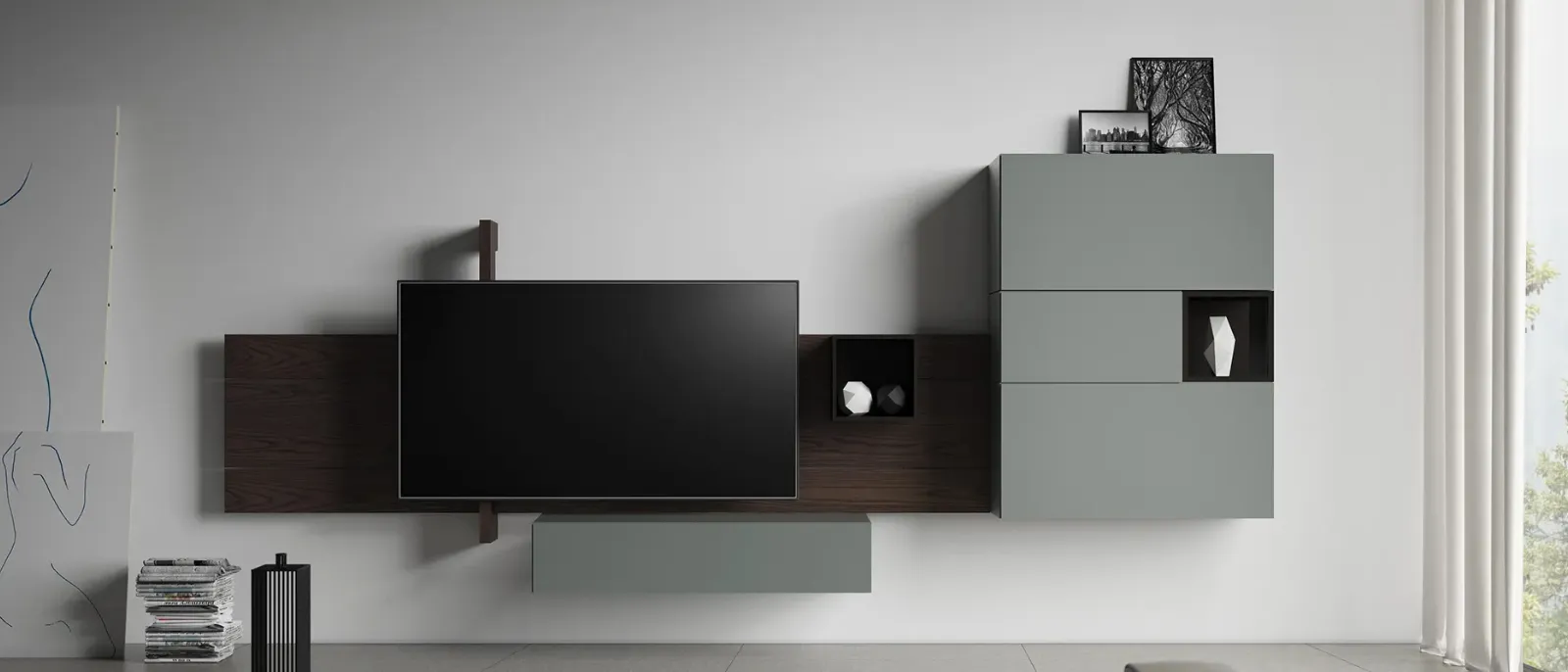 Parete Attrezzata Sorvolo D 03 di Fimar