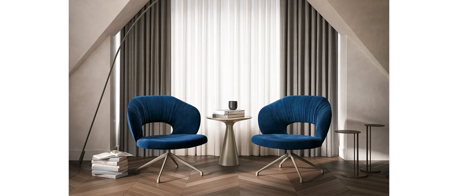 Poltroncina Miranda Lounge di Cattelan Italia
