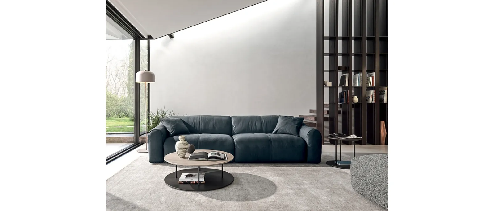 Salotto in pelle Daily di Ditre Italia