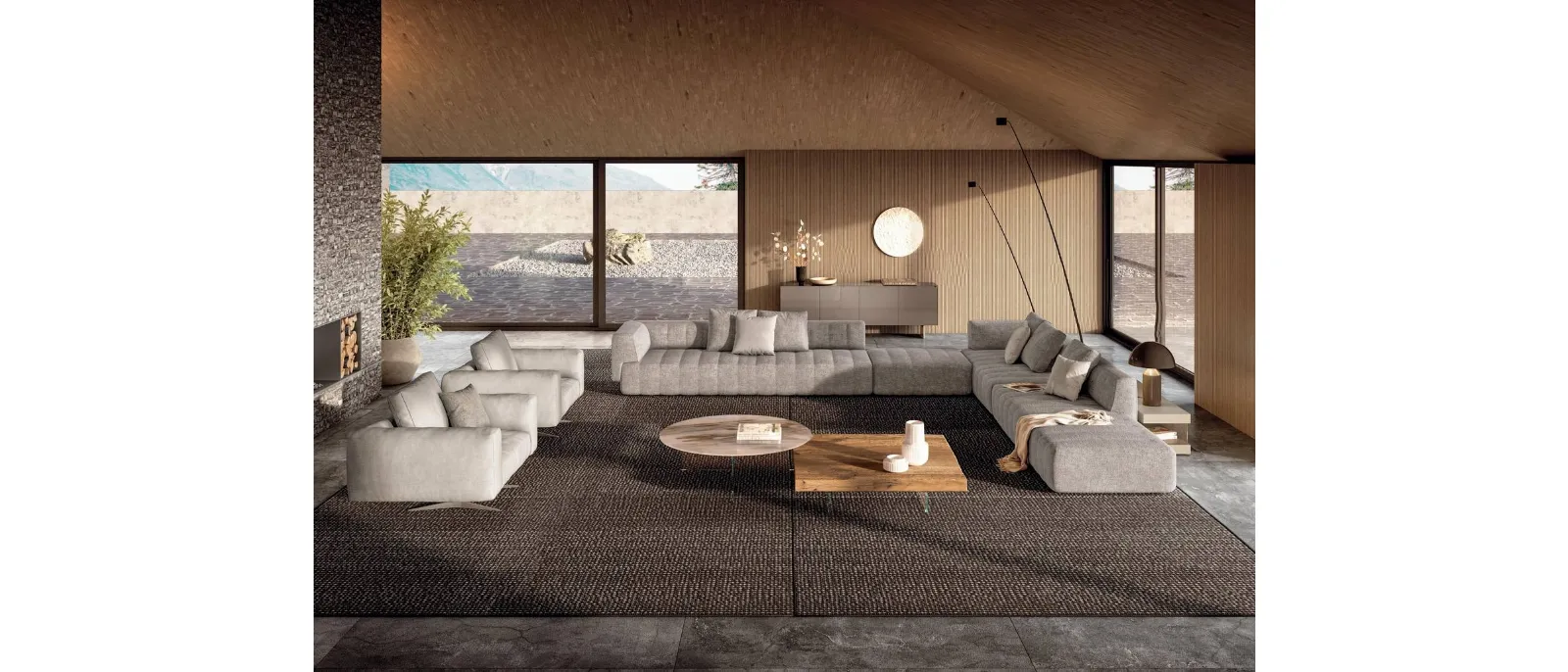 Divano angolare Hero di Lago