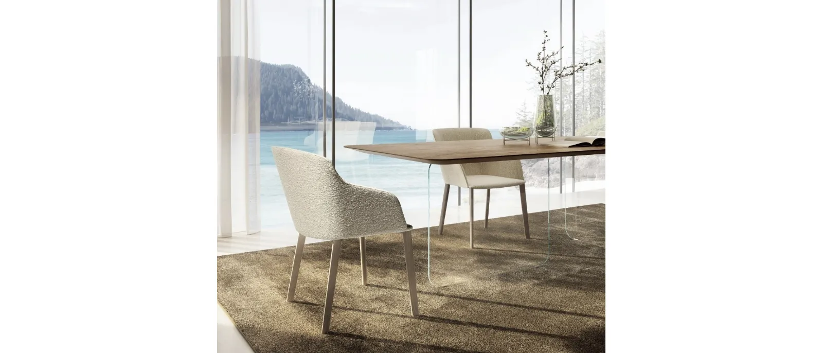 Sedia Amida 2798F di Lago