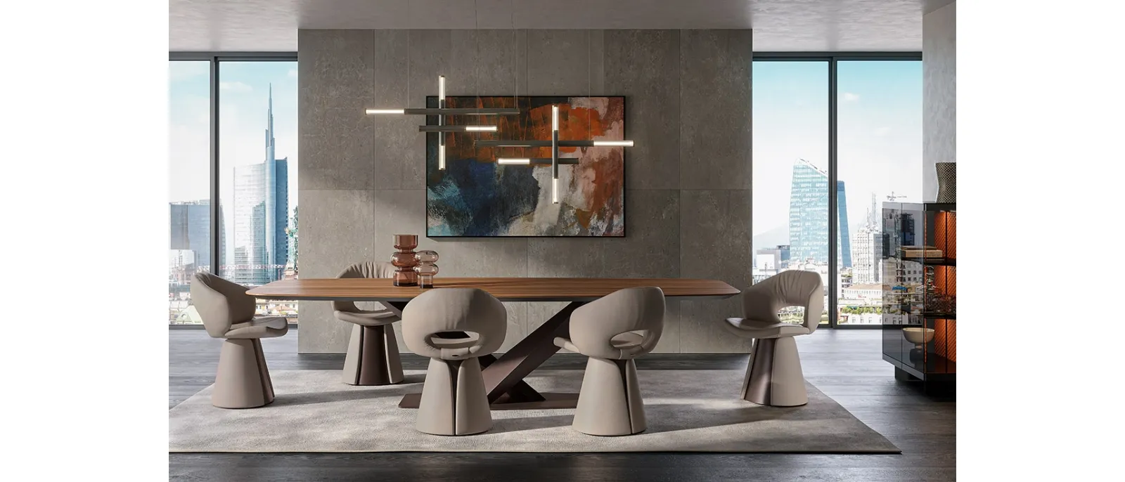 Sedia Dafne di Cattelan Italia