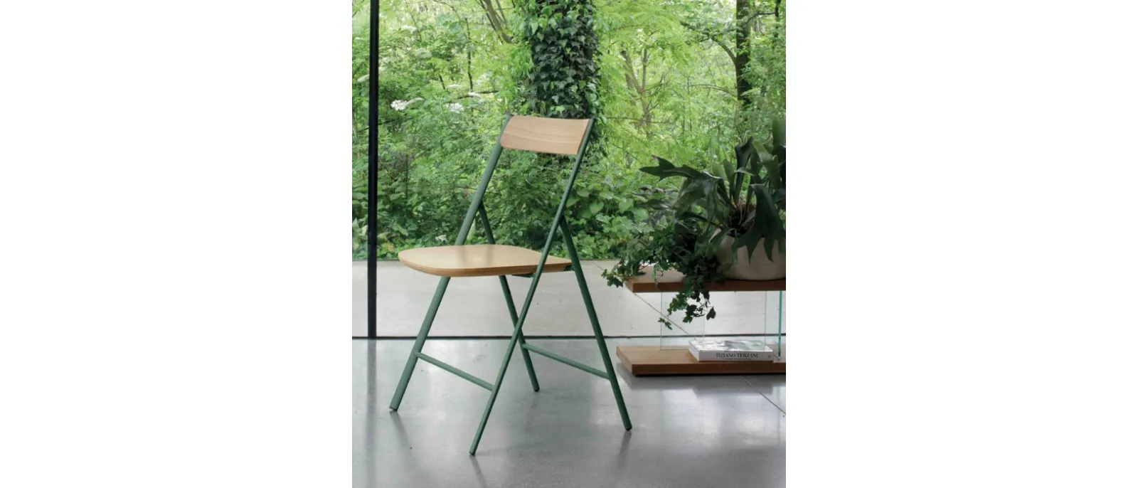 Sedia pieghevole Jolie Wood di Altacom