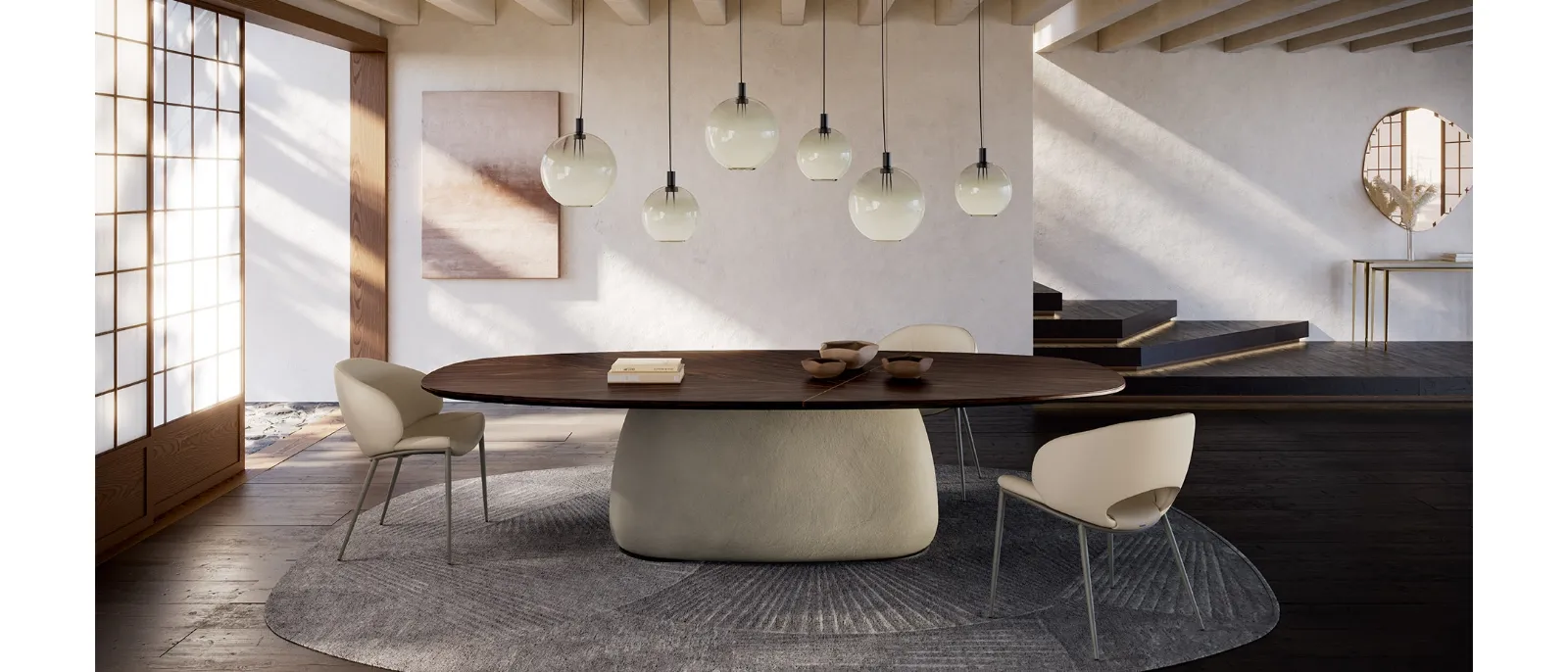 Tavolo Botero Wood di Cattelan Italia