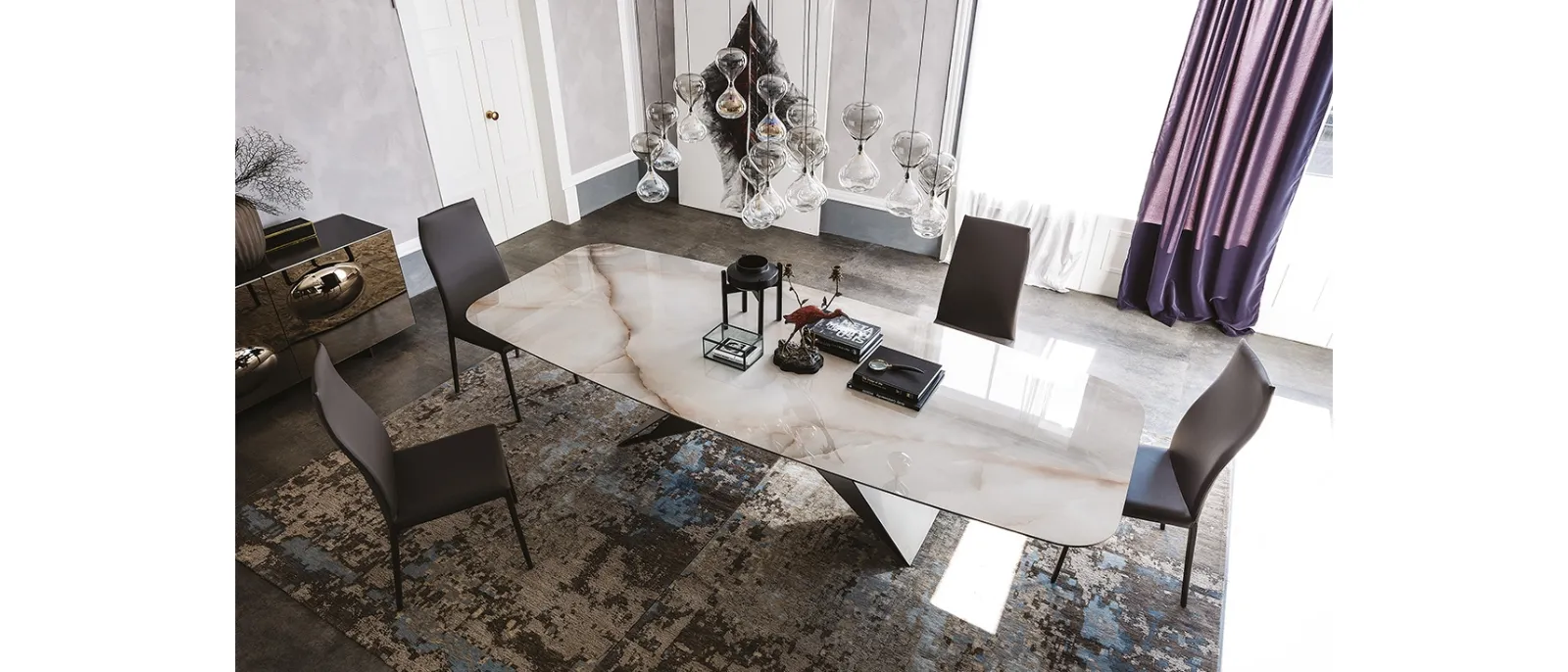 Tavolo Premier Keramik di Cattelan Italia