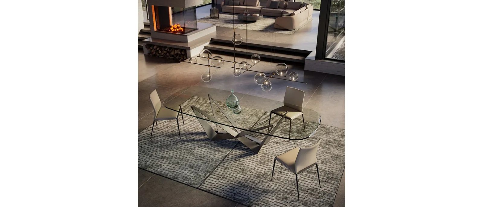 Tavolo Skorpio di Cattelan Italia
