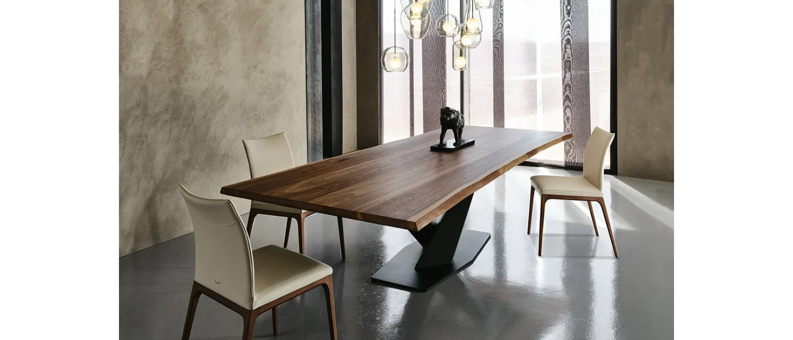 Tavolo con piano in legno Stratos Wood di Cattelan Italia