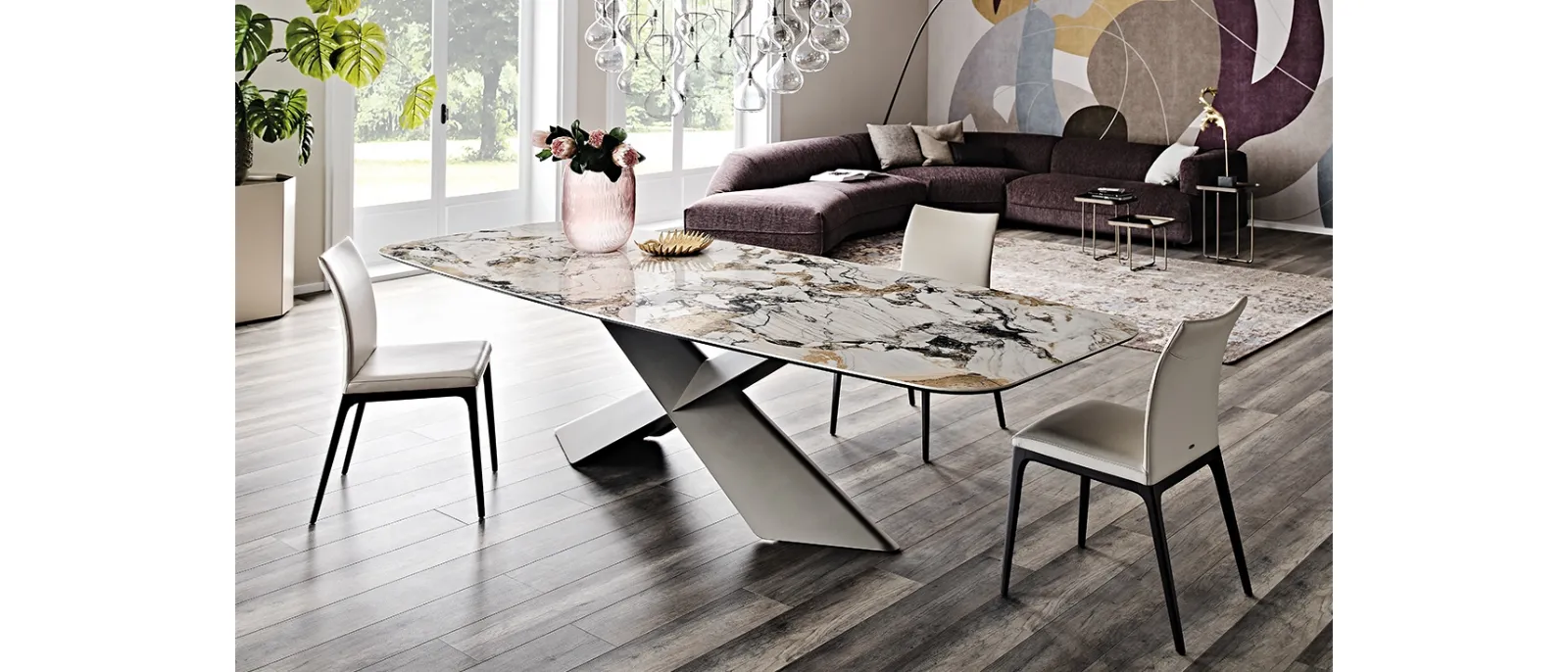 Tavolo Tyron Keramik di Cattelan Italia