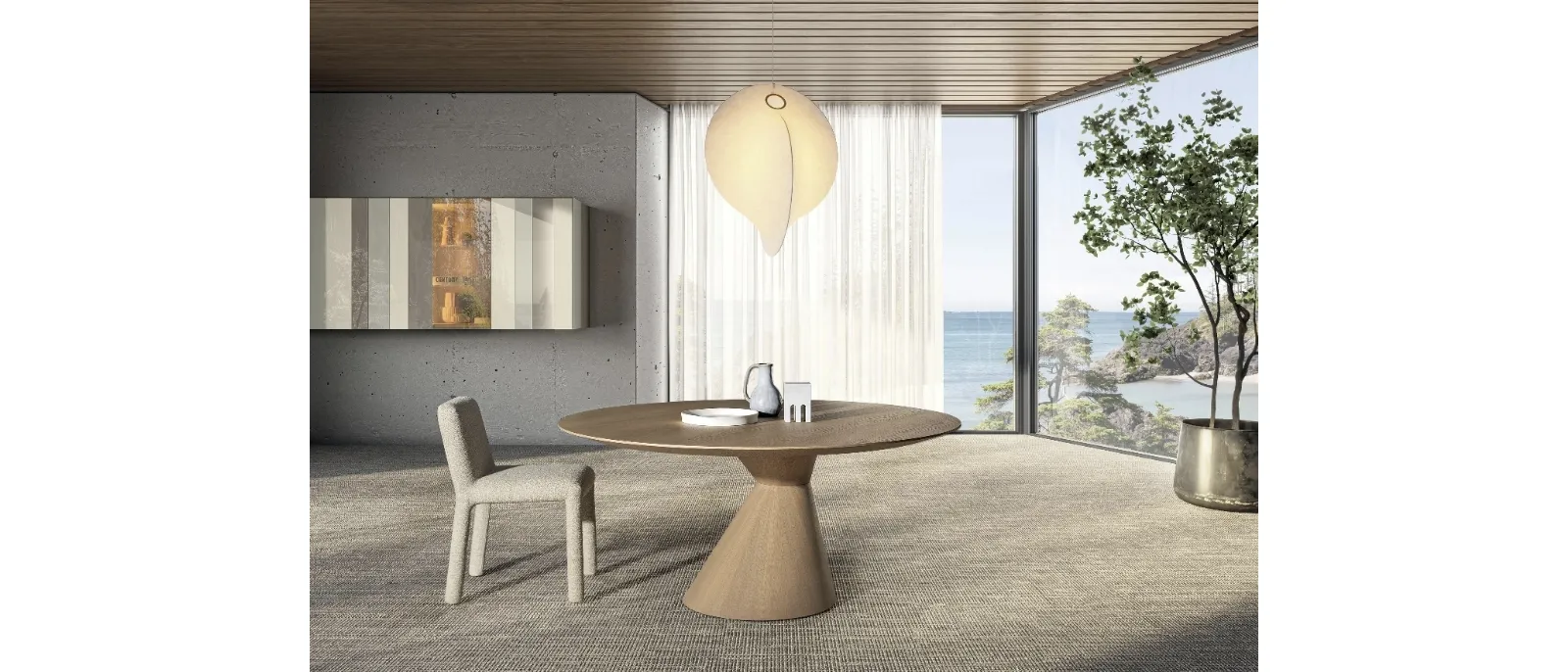 Tavolo Chapeau 2990 in legno di Lago