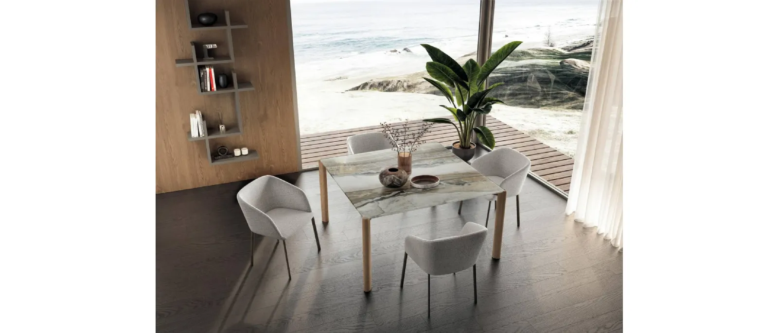 Tavolo Correr Slim 2762X di Lago