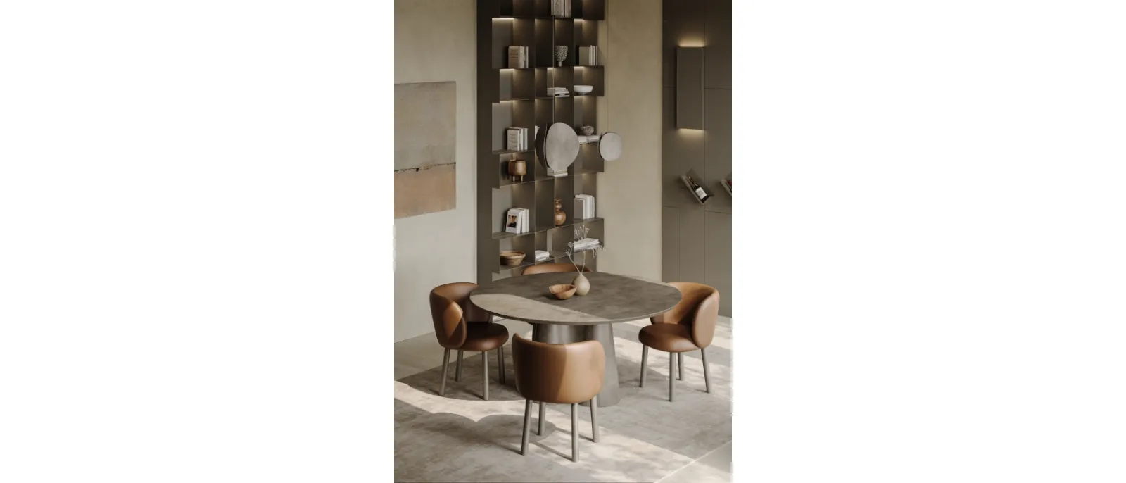 Tavolo Jupe Round di Ronda Design