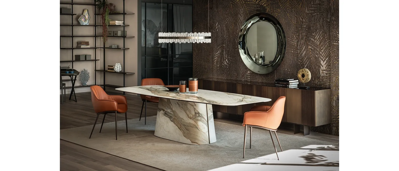Tavolo Napoleon Keramik di Cattelan Italia