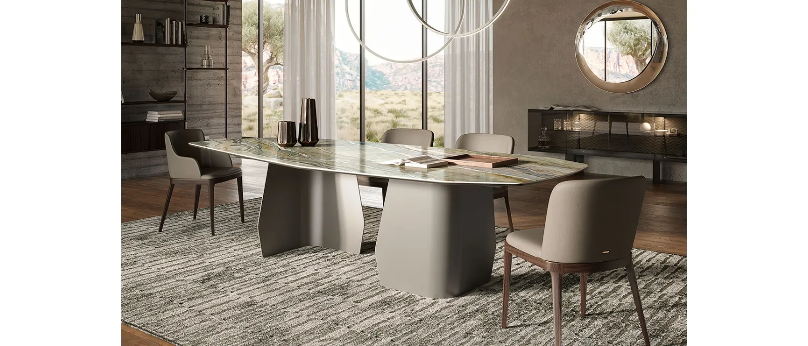Tavolo Senator Keramik di Cattelan Italia