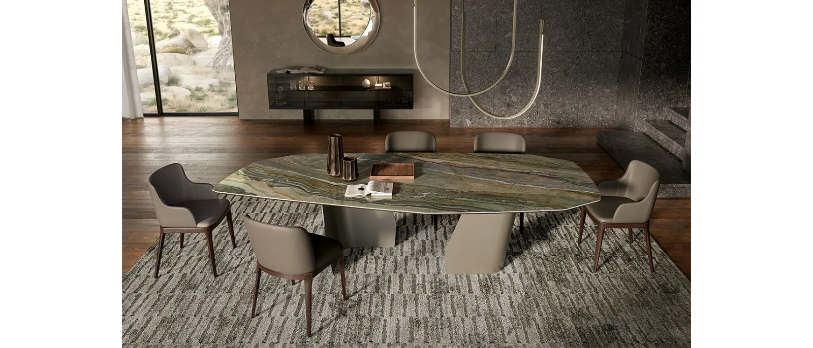 Tavolo Senator Keramik di Cattelan Italia