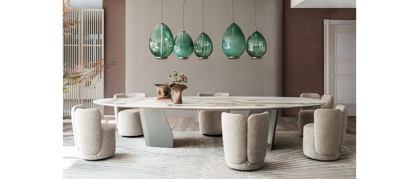 Tavolo Senator Keramik di Cattelan Italia