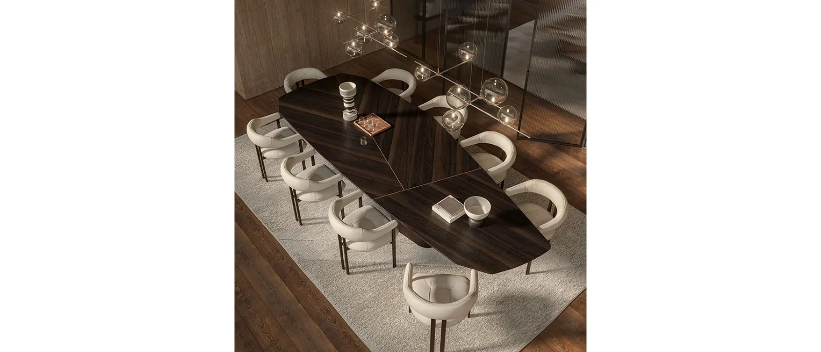 Tavolo Senator Wood di Cattelan Italia