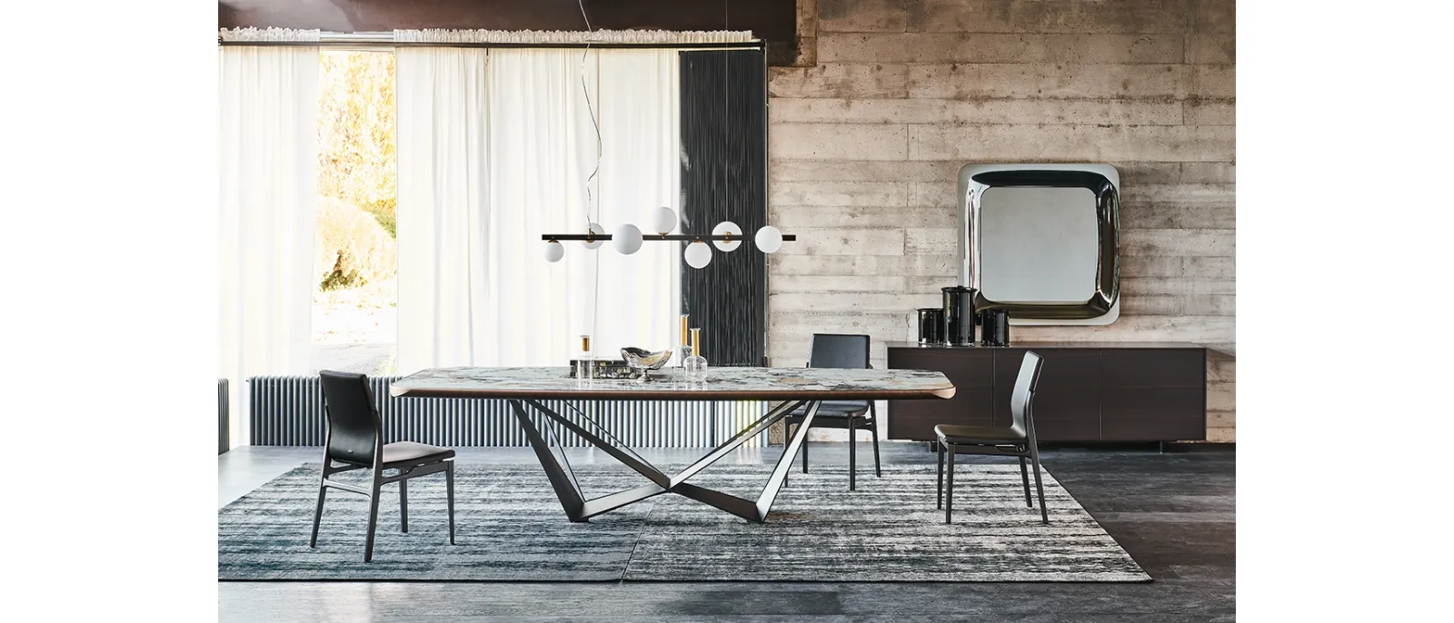 Tavolo Skorpio Keramic Premium di Cattelan Italia