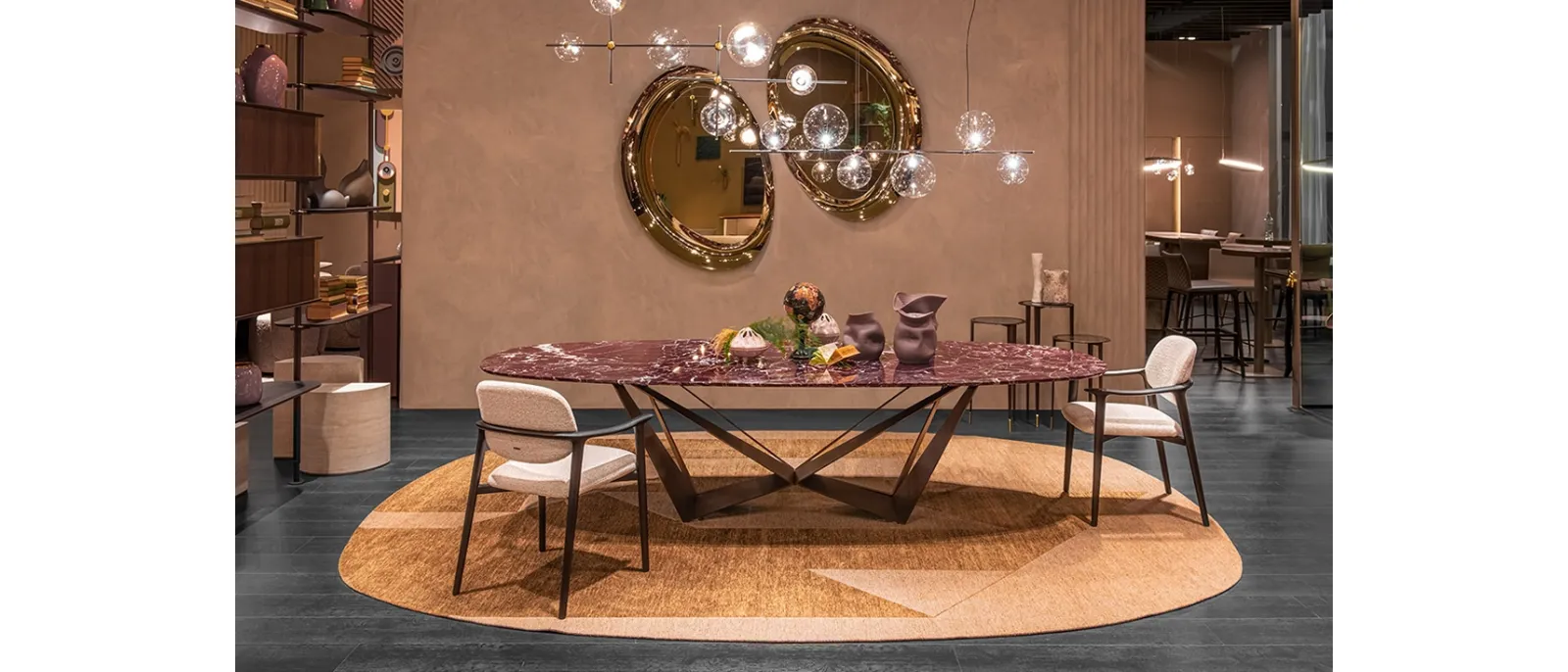 Tavolo Skorpio Marble di Cattelan Italia