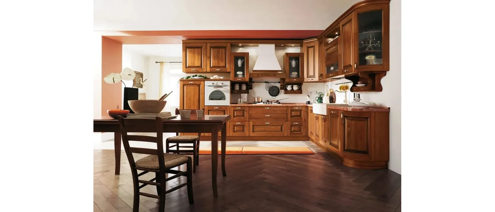 Cucina Classica angolare Castellana 03 di Ar-Tre