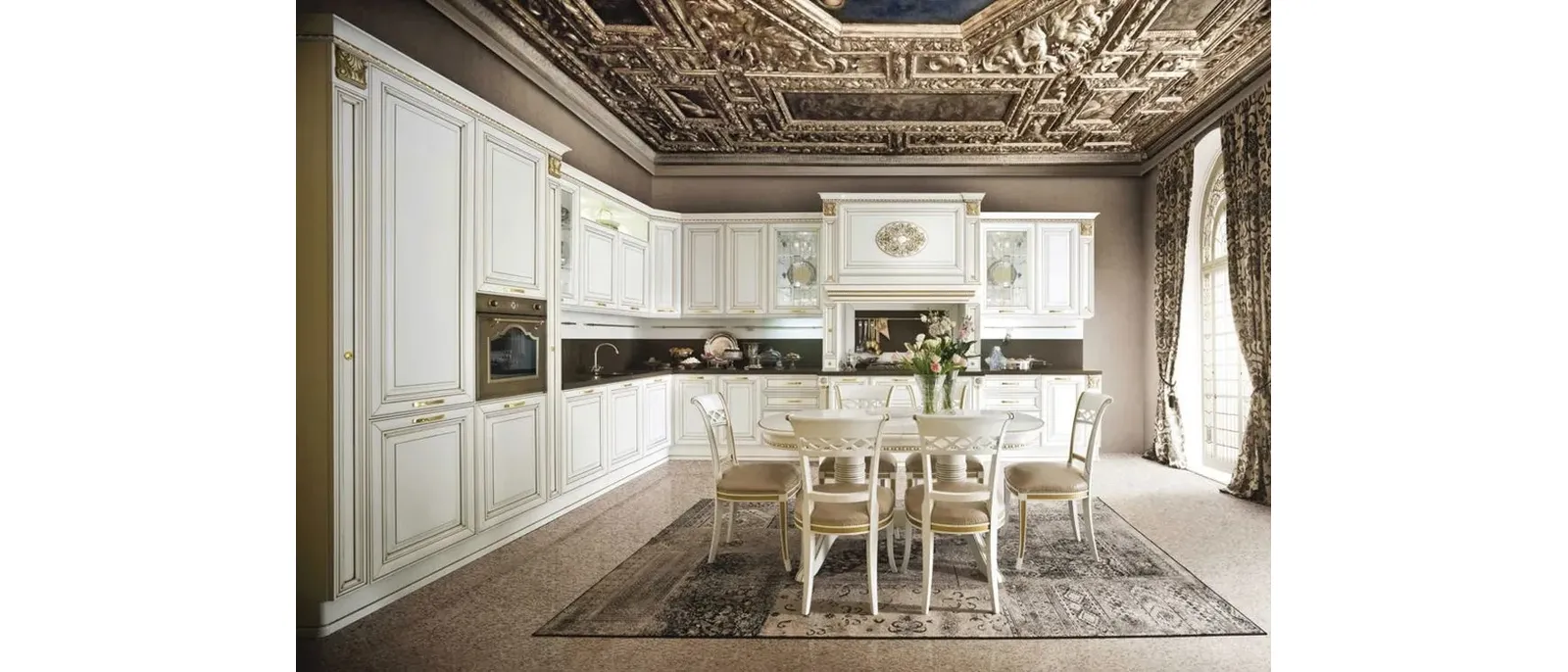 Cucina Classica angolare Ginevra 01 di Ar-Tre