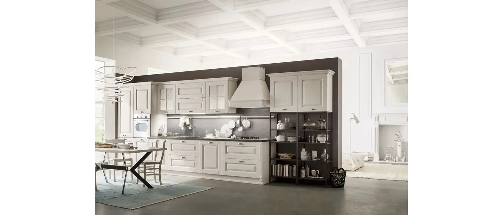 Cucina Classica lineare I Masselli 02 di Ar-Tre