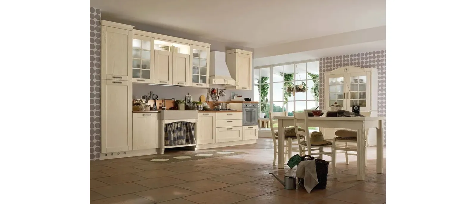 Cucina Classica lineare Signoressa 01 di Ar-Tre