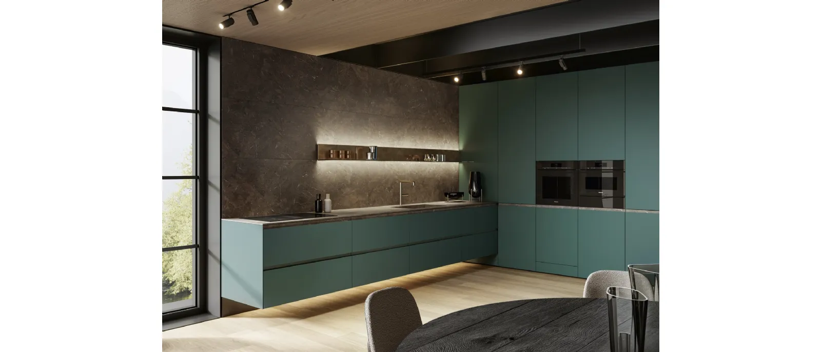 Cucina Design 36e8 Cut Project 2820 di Lago