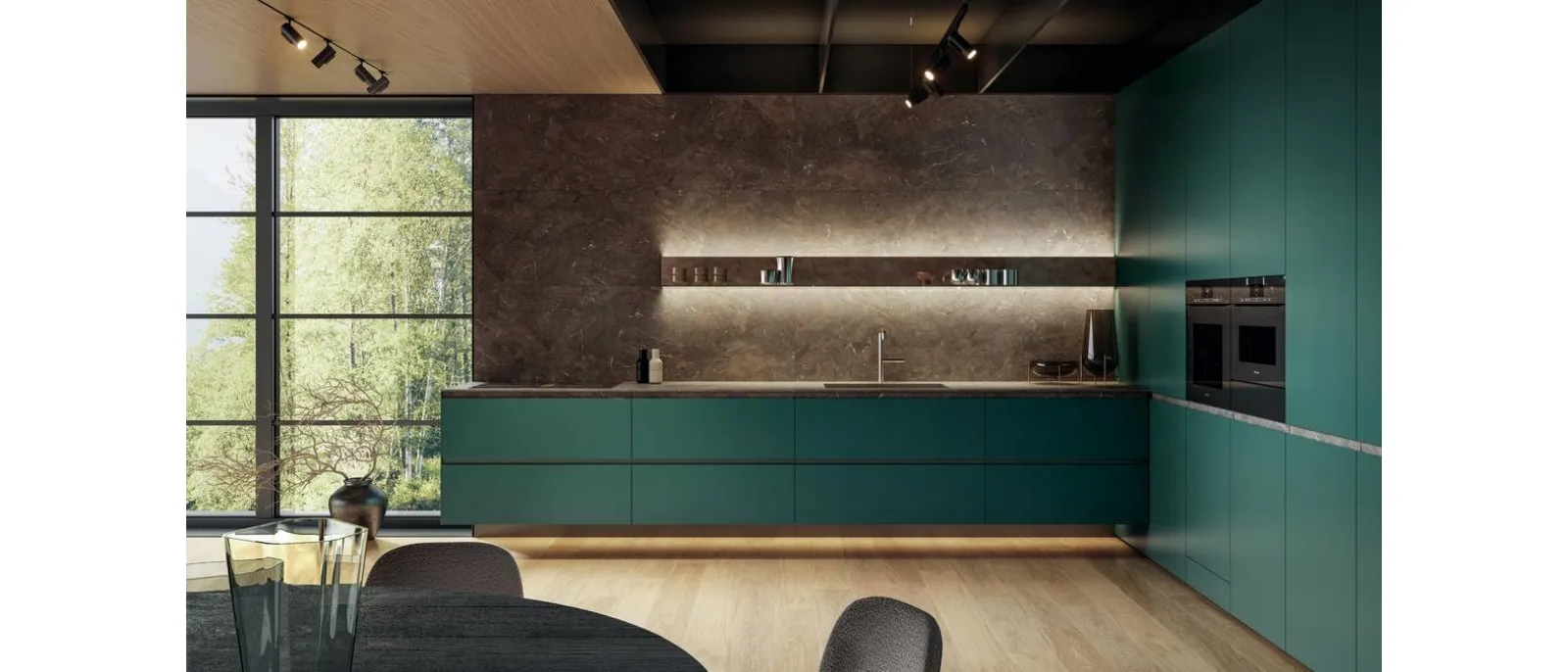 Cucina Design 36e8 Cut Project 2820 di Lago