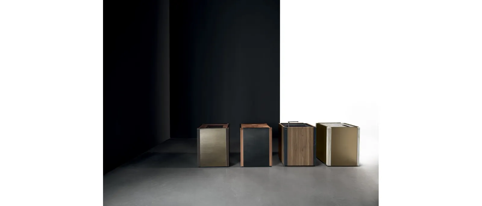 Cucina Design  monoblocco Ono Fire & Water di Binova