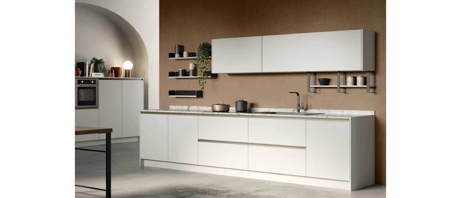 Cucina Design con isola Cloè 04 di Zecchinon Cucine