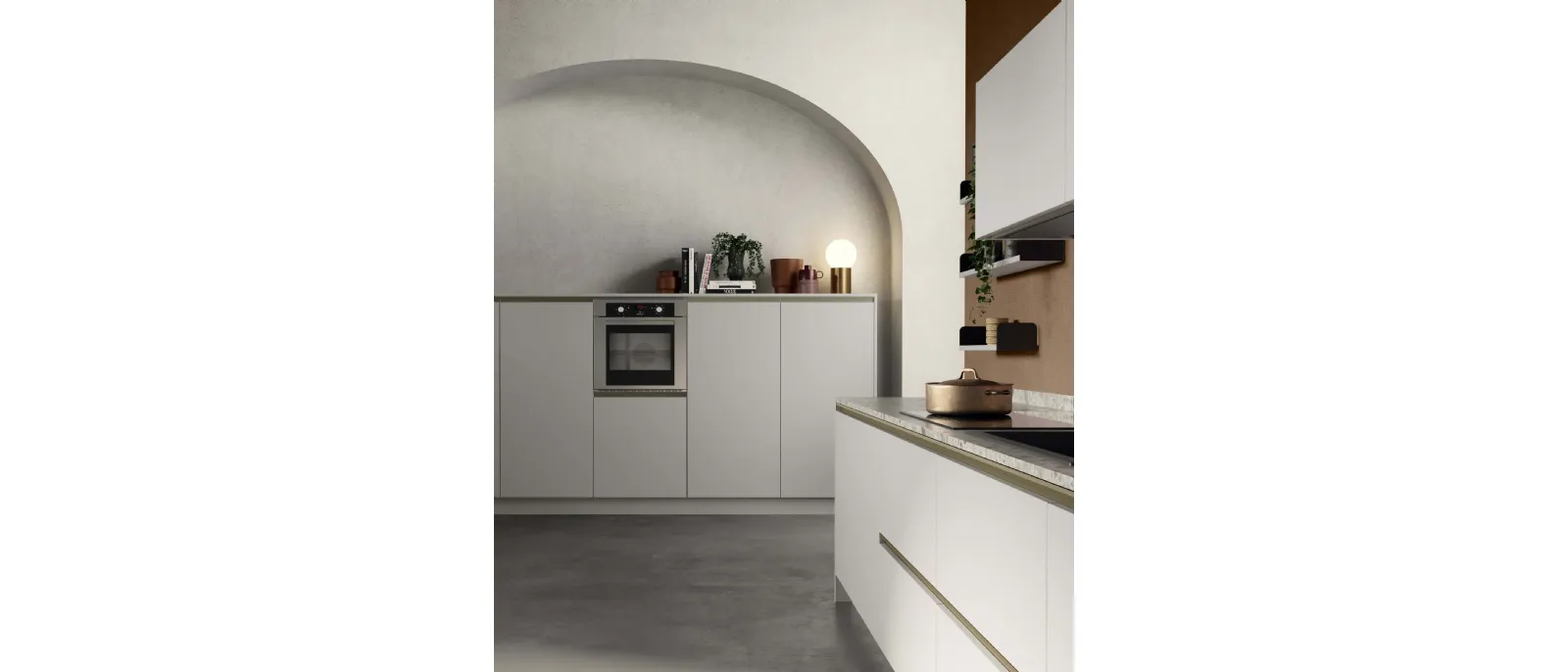 Cucina Design con isola Cloè 04 di Zecchinon Cucine