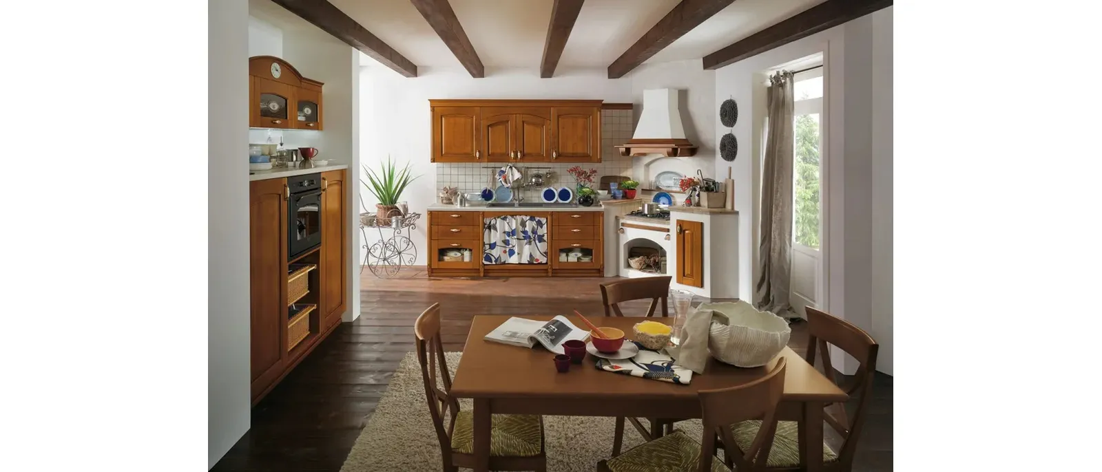 Cucina angolare in Muratura Signoressa 04 di Ar-Tre