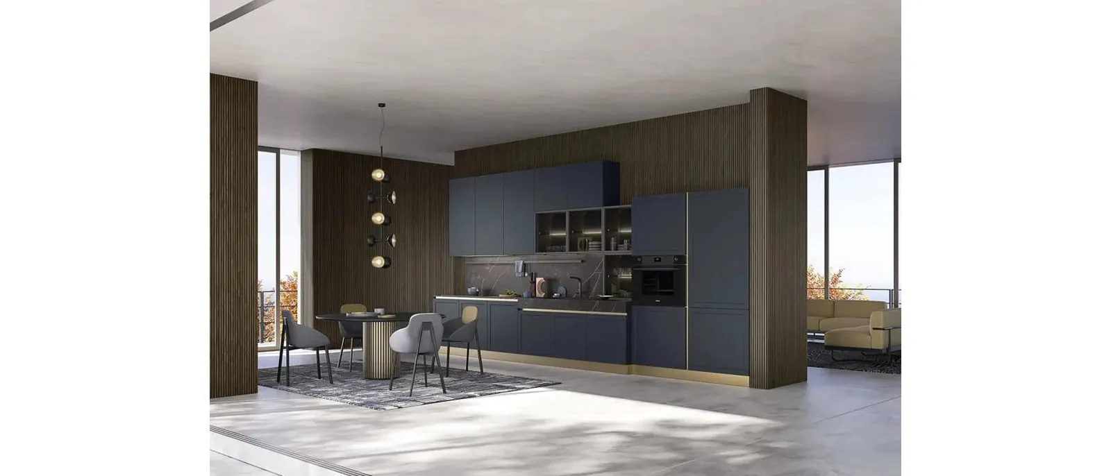 Cucina Moderna lineare Elite 05 di Ar-Tre