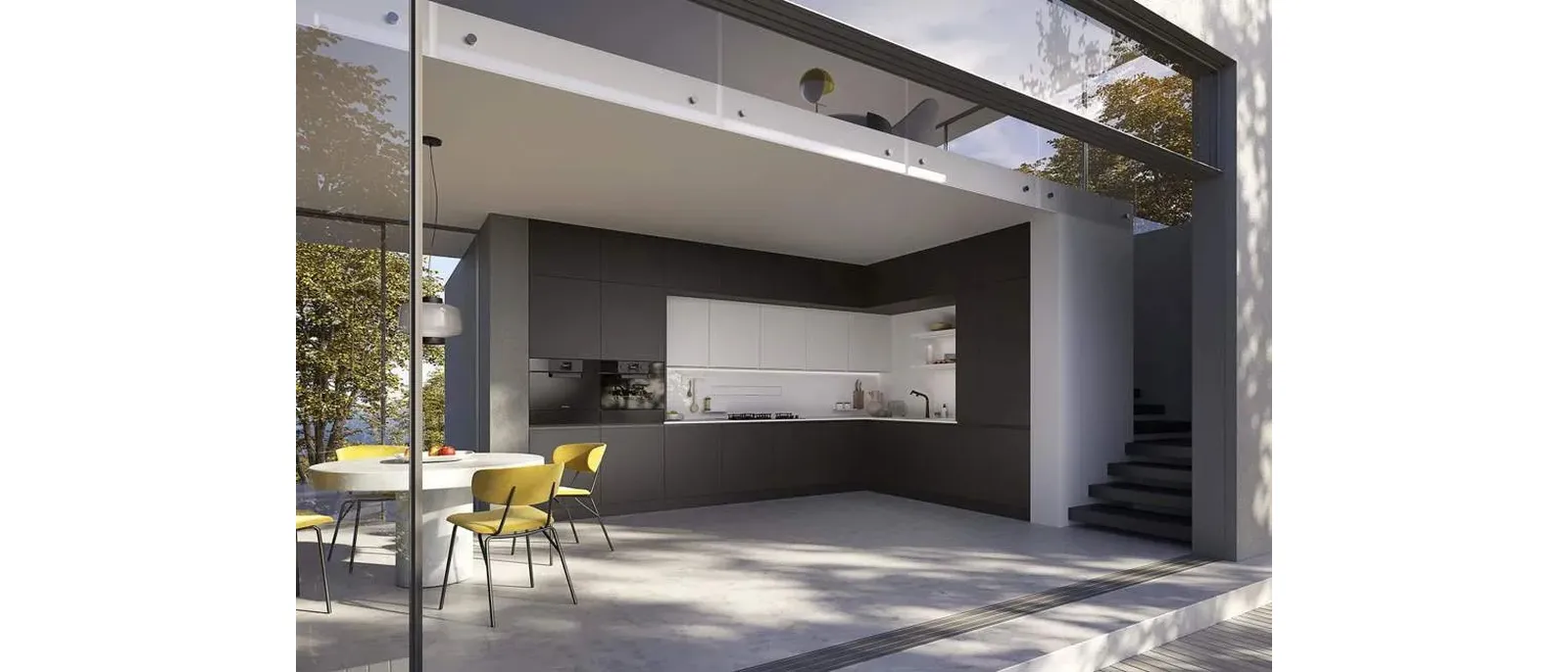 Cucina Moderna angolare Sky 07 di Ar-Tre