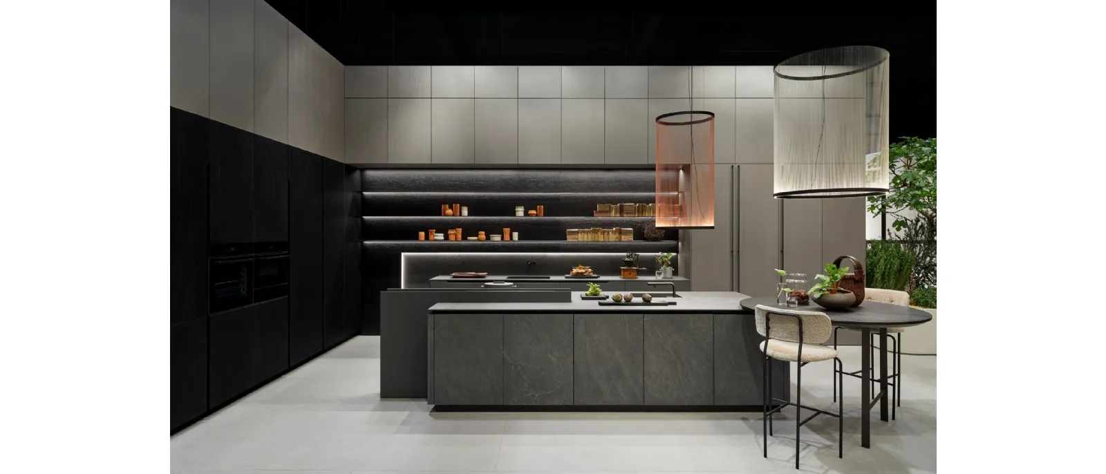 Cucina Moderna ME Materia Orobico Grigio di Meson's Cucine