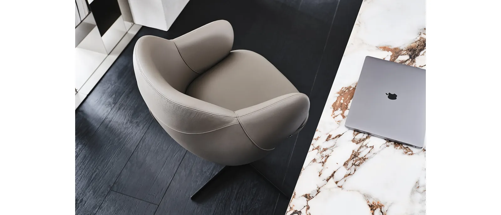 Poltrona direzionale Bombè X di Cattelan Italia