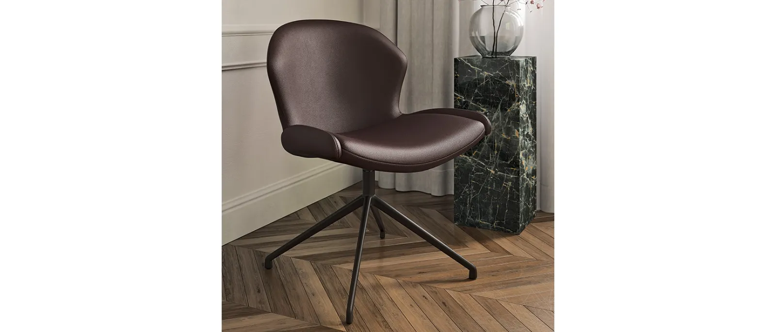 Sedia operativa Rachel Turn di Cattelan Italia