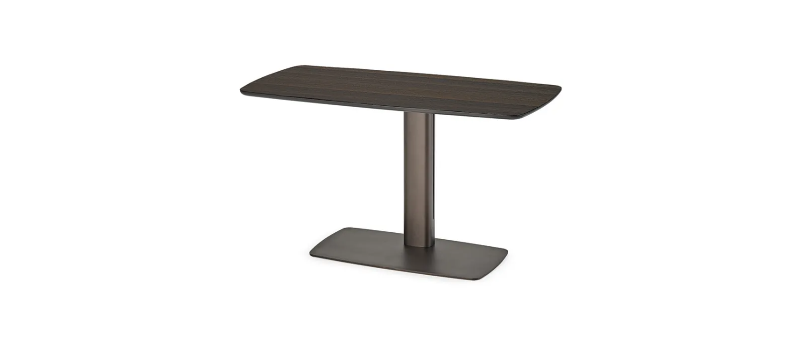 Scrivania Operativa in legno e metallo Run Wood di Cattelan Italia